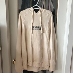 Taylor Swift Cream Hoodie Sweater